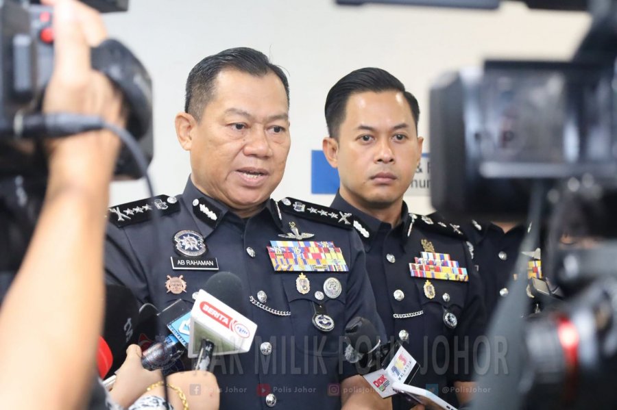 柔佛警方应对烟霾措施