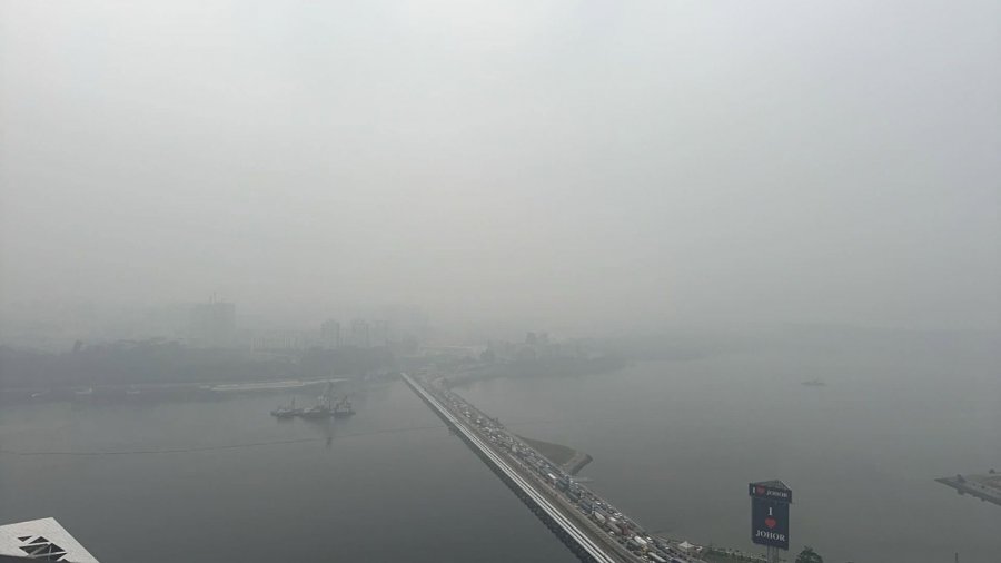 柔佛州烟霾情况
